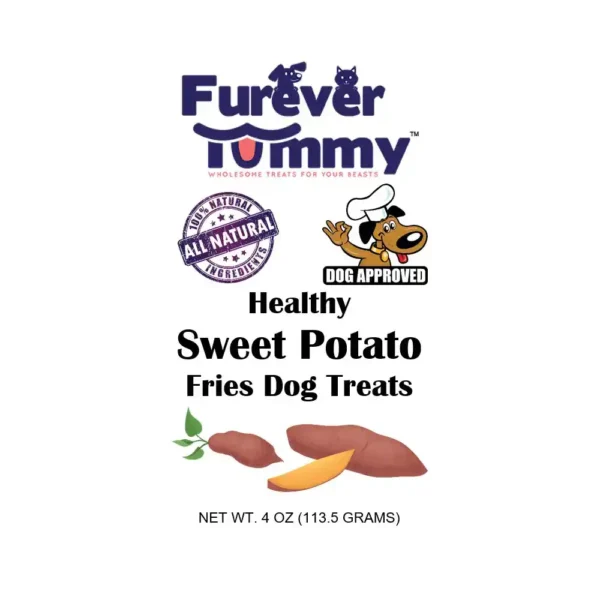 Furever Tummy Sweet Potato Fries Front