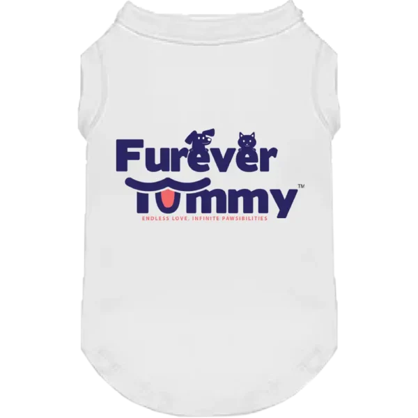 Furever Tummy Dog/Doggie Pajamas White