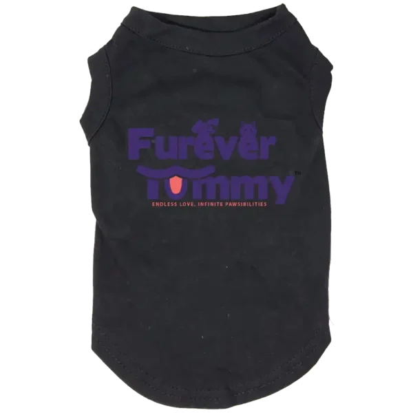 Furever Tummy Doggie Pajamas Black Back